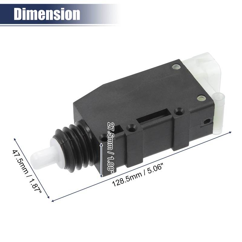 X AUTOHAUX Left Right Door Lock Latch Actuator Fit for