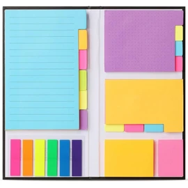 Timotech Juego de Notas Adhesivas para la Escuela, Post It para Libros, Artículos de Oficina, Paquete de 410 Block de Notas Adhesivas, Papelería Aesthetic y Útiles Escolares