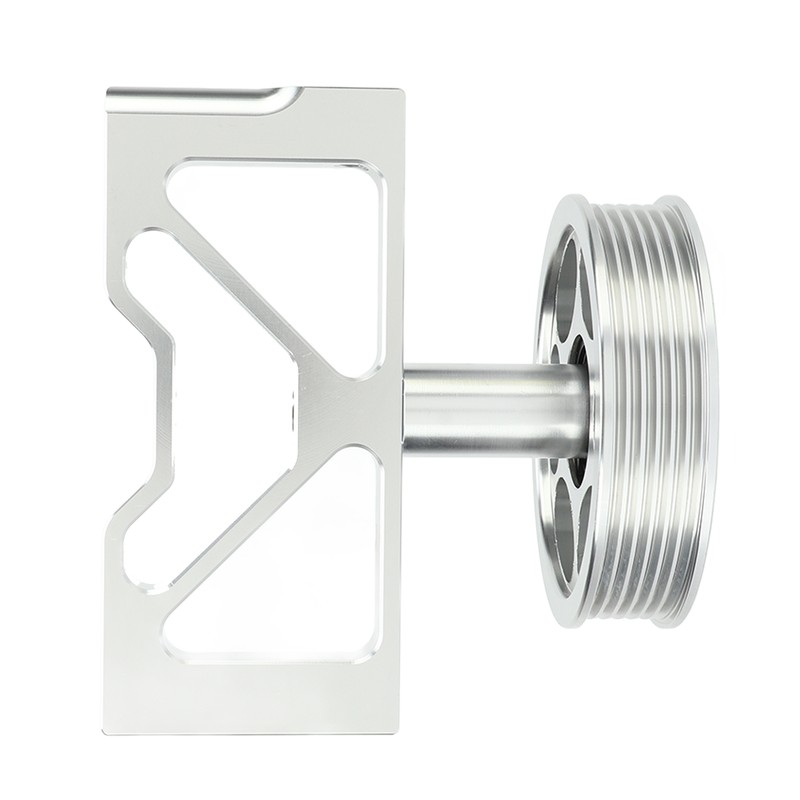 Air Pump Idler Bracket with Pulley Metal Replacement for Ford