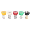 5 Pcs High Pressure Cleaning Spray Nozzle Multi Angle Strong