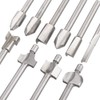 Gasea 10pcs 3mm 1/8" Shank HSS Router Bits Woodworking Tool