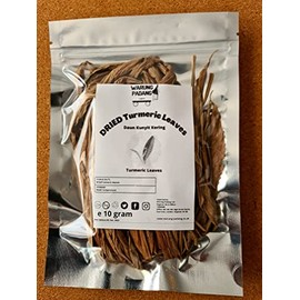 Dry Indonesia Turmeric Leaves/Daun Kunyit Kering 10 gram