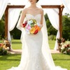 Artificial Flowers Combo Box Set, 38pcs Mix Flowers Dahlia Silk