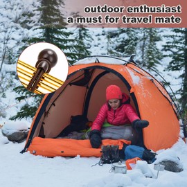 Lihopefe Ball Bungee Cords with Elastic String, Smooth Bungee Ball, for Tents, Canopies, Tarp, Straps, Poles, Wires, and Roller Blinds. (50 Piece，9 inch，Brown)