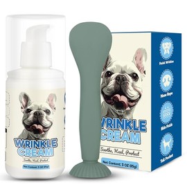 Blsamo Antiarrugas para Perros (85 G, Incluye Aplicador). Locin para Aliviar La Piel Seca Y con Picazn. Tratamiento para Candidiasis. Protege contra  