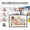 AEEZO 32GB Digital Picture Frame WLAN 10.1 Inches, 1280 x