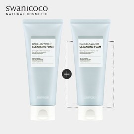 Swanicoco 락토바실러스 유산균 클렌저 바실러스 워터 클렌징 폼 150ml + 150ml (클렌징+각질 멀티케어) Lactobacillus Probiotics Cleanser Bacillus Water Cleansing Foam 150ml + 150ml (Cleansing + Exfoliation Multi-Care)