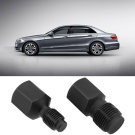 LT Easiyl Set of 2pcs Oxygen Sensor Thread Repair Tool Kit M18 x 1.5 and M12 x 1.25 Oxygen Sensor Adapter Thread Repair Chaser Tool 3/8" Hex Socket Square Repair Tool for Spark Plug Black