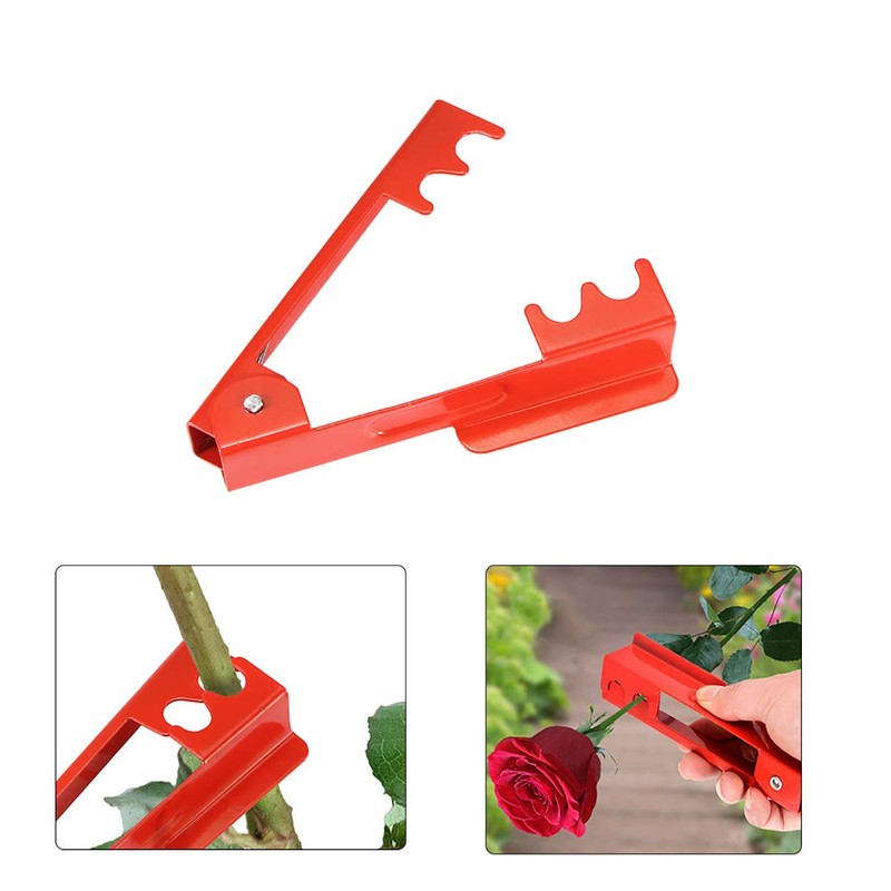 tooloflife Garden Rose Flower Thorn Leaf Stripper Stripping Tool Thorn