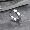 King Will BASIC Men 7mm Tungsten Carbide Wedding Ring Shiny