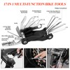 BBWELL Bicycle Repair Kit for Travel, 17 in 1 Removable