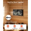 15W Solar Powered High Speed Fan Adjustable Solar Panel Angle