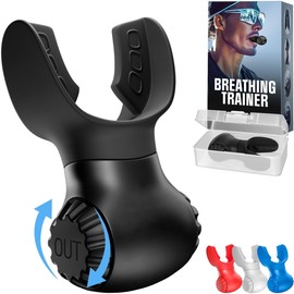 [New Version] Lung Trainer with in & Out Regulation - Dual-Mode Lung Exerciser - Portable Breath Trainer for Everyday Use - Includes Guide for Effective Workouts - Breathing Exercise Device for Lungs