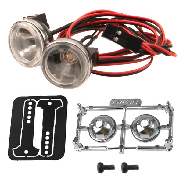 HIRCQOO 1/10 RC Car RC Car LED Light Headlights Spotlight