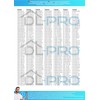DL-pro Drum Rib for Candy Hoover 41021913 Plastic 180 x