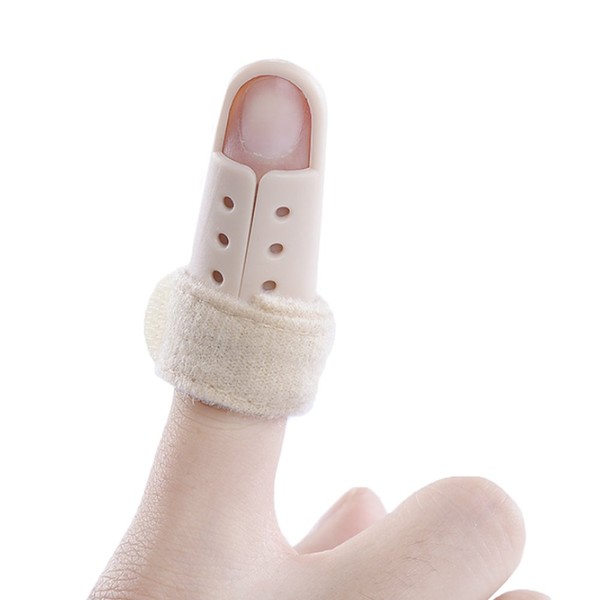 OBER Finger Splint Brace Support Cot For Broken Fingers Fracture Dip & Pip Joint Mallet (M:Finger joints circumference 1.89"--2.08")