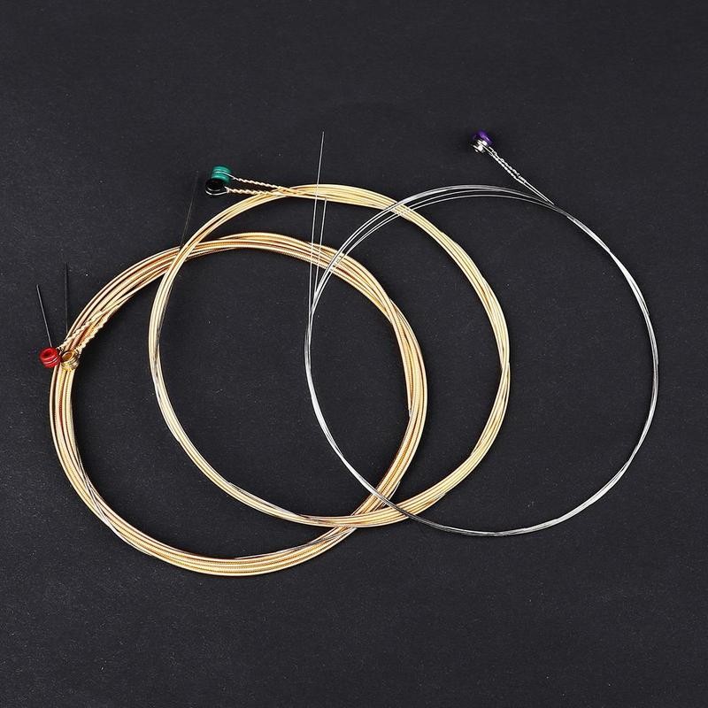 Acoustic Guitar Strings, 6 Counts/set High-quality Phosphor Bronze Wound Strings,