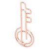 100Pcs Paper Clip Metal Rose Gold Color Urheen Design Paperclip