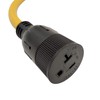 Parkworld NEMA 5-20 Extension Cord 5-20P to 5-20R (T Blade