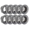 10Pcs Turning Insert Carbide Round Blade Lathe Cutter Milling CNC