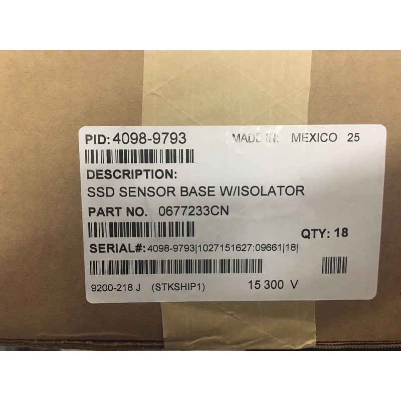 Simplex 4098-9793 SSD Sensor Base W/ Isolator
