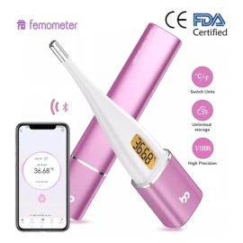 Termómetro Basal Con App Femometer Ovulación Fertilidad                                                                                               