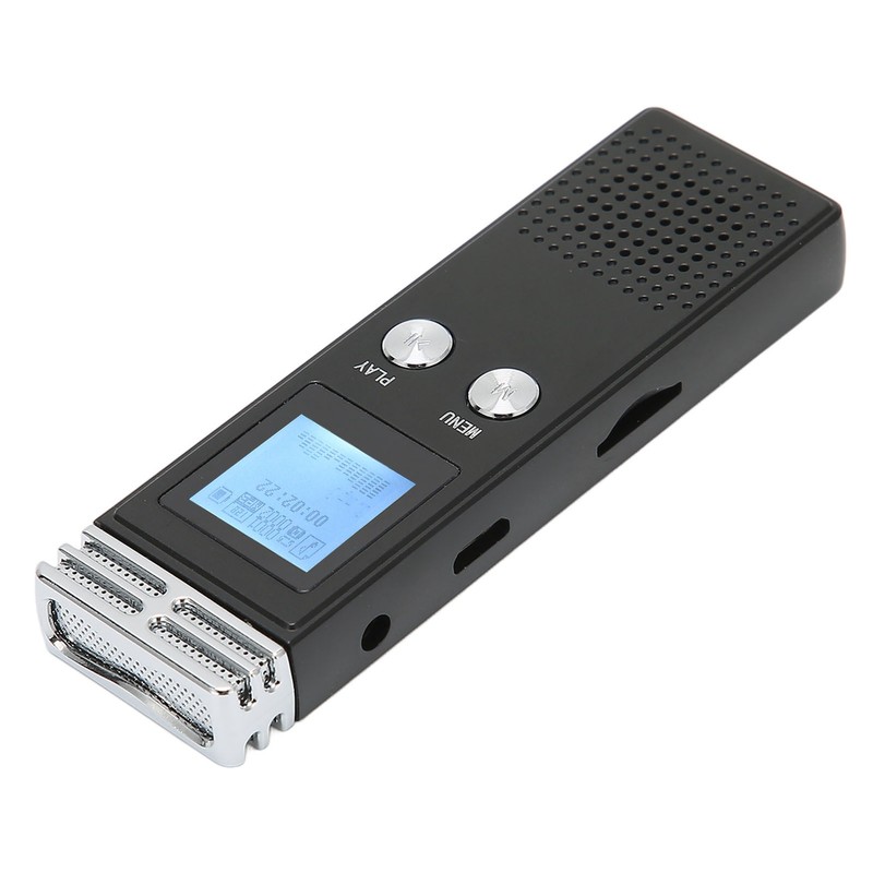 Digital Voice Recorder USB Charging Password Protection Voice Activated Portable
