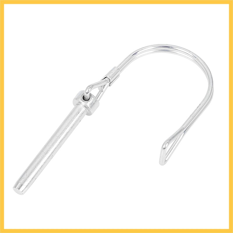 BULLSPANN Safety Coupler Pin Bicycle Arch D Shape Trailer Shaft