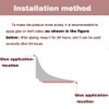Water Dam Silicone Waterproof Barrier Bathroom and Kitchen Water Strip
