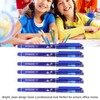 24PCS Erasable Ink Pen Make Mistakes Disappear Blue Erasable Pens