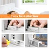 DZHPSRSZ Window Locks(6 Sets),Window Locks for Up and Down Windows