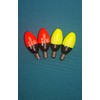 SRG Pole Floats Jigger Floats Pack of 4 (2 x