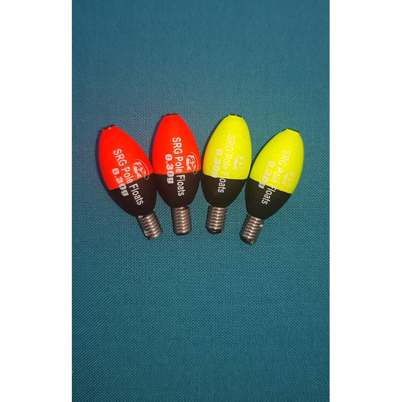 SRG Pole Floats Jigger Floats Pack of 4 (2 x