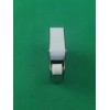 Mini Latch Push to Open Cabinet Door Latch Silver Finish