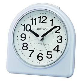 Seiko QHR204W Plastic Alarm Clock White