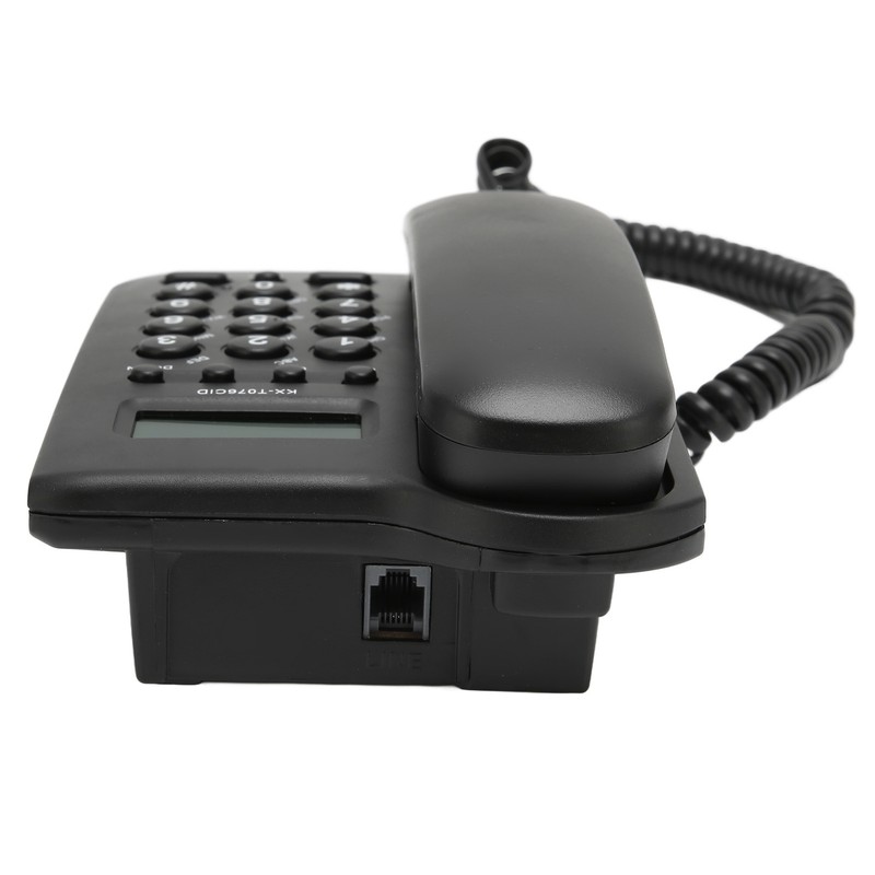 Desk Phone Caller ID Wall Mount Minimalist Corded House Phone