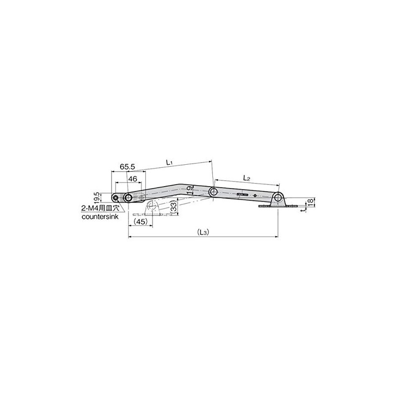 Woodpecker Hildegard with Stopper for Weight Door Stays B –