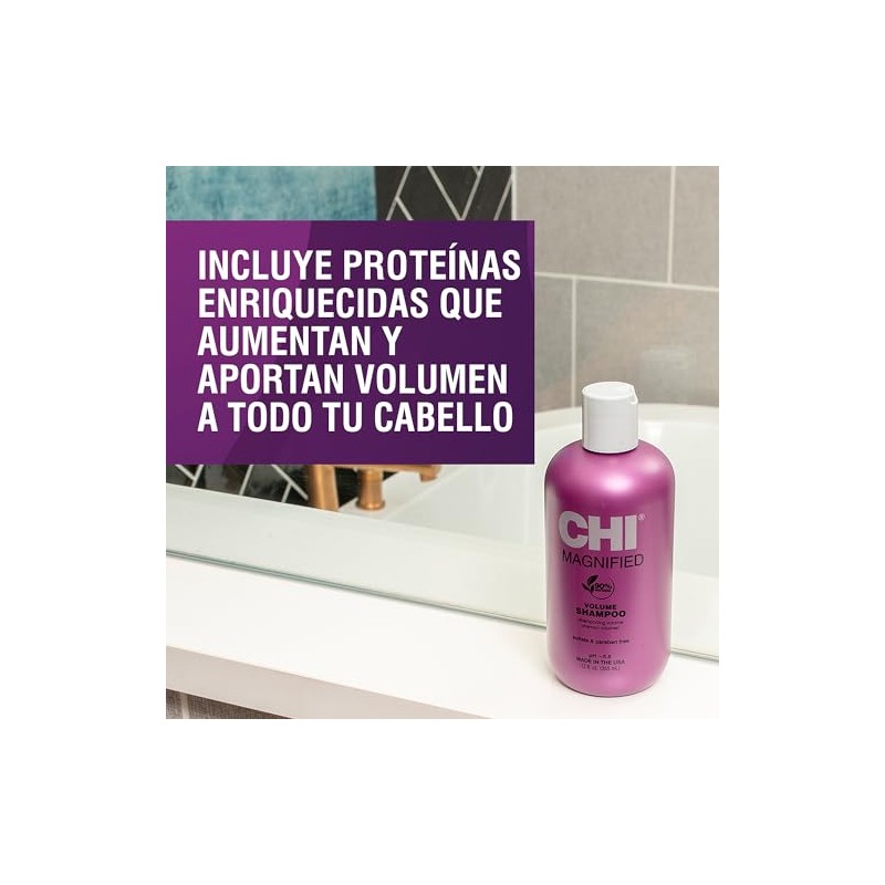 Champú CHI Magnified Volume, Ayuda a fortalecer el cabello y