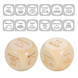 Date Night Dice Gifts for Couples (2pc-food)