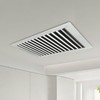 Folpus HVAC Vent Duct Cover Linear Bar Grilles 16inchx16inch Multipurpose