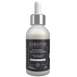 K Kerotin Suero Para El Crecimiento Del Cabello Con Aceite De Ricino Para La Caída Del Cabello En Mujeres, Bloqueador De Dht, Promueve El Cuidado Del Cuero Cabelludo Y Cabello Más Grues