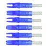 6Pcs Lighted Arrow Nocks High Visibility High Light Transmittance Waterproof