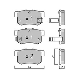 METELLI 22-0173-0 Brake Pads