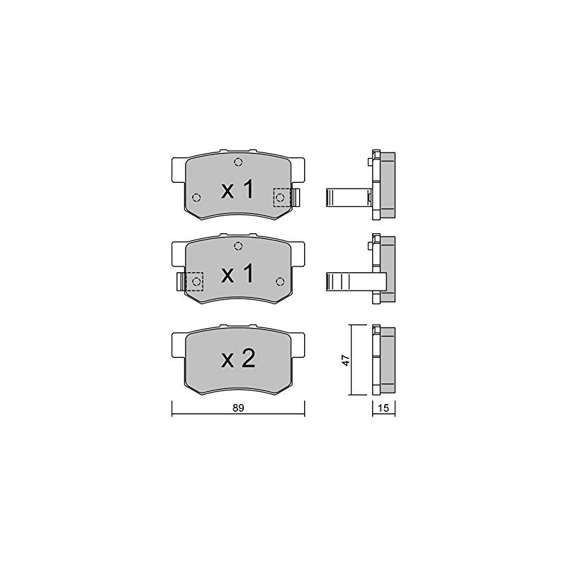 METELLI 22-0173-0 Brake Pads