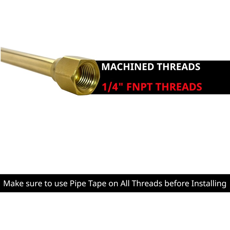OPEN Flow Extended Reach Dual Head Air Chuck. 1/4 Inch