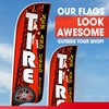OnPoint Wares Tire Sale Windless Flag Without Pole | Advertisement