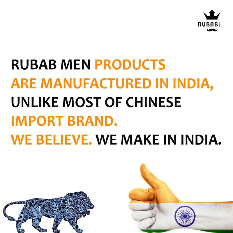 Rubab Men 4-in-1 Beard Kit for Men| Advance Beard Oil,