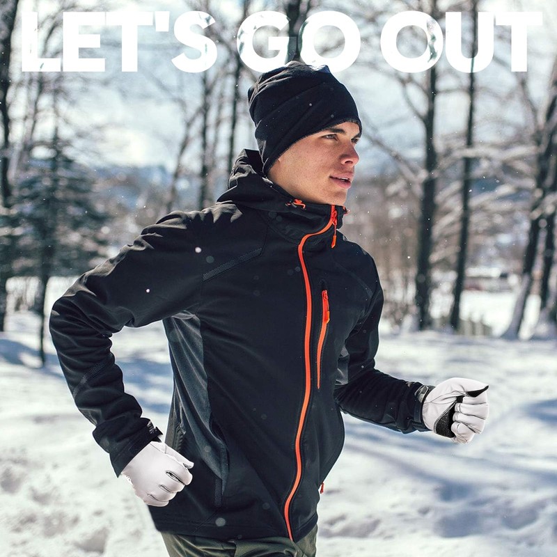 Bruvoalon Y322 Winter Gloves for Men & Women, -10℉ Touchscreen