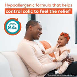 Enfamil Nutramigen Hypoallergenic Baby Formula with Iron, Lactose Free, Colic Relief from Cow's Milk Allergy Starts in 24 Hours, Brain Building DHA, Probiotic LGG for Immune Support, 27.8 Oz Can