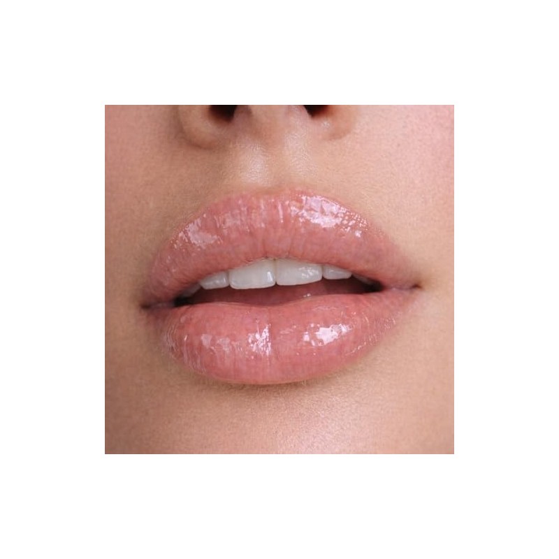 Orno Beauty Solutions Lip Gloss Vegano Transparente, Ultra Shine con